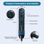 Cordless Electric Screwdriver 1300mah Multi-function