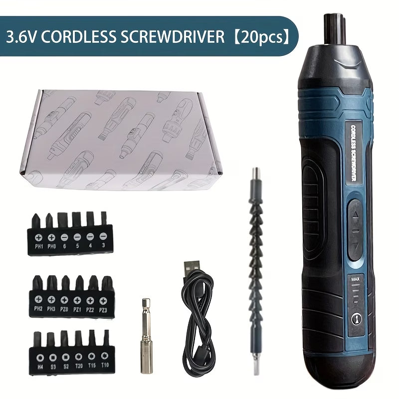 Cordless Electric Screwdriver 1300mah Multi-function
