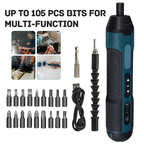 Cordless Electric Screwdriver 1300mah Multi-function