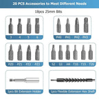 Cordless Electric Screwdriver 1300mah Multi-function
