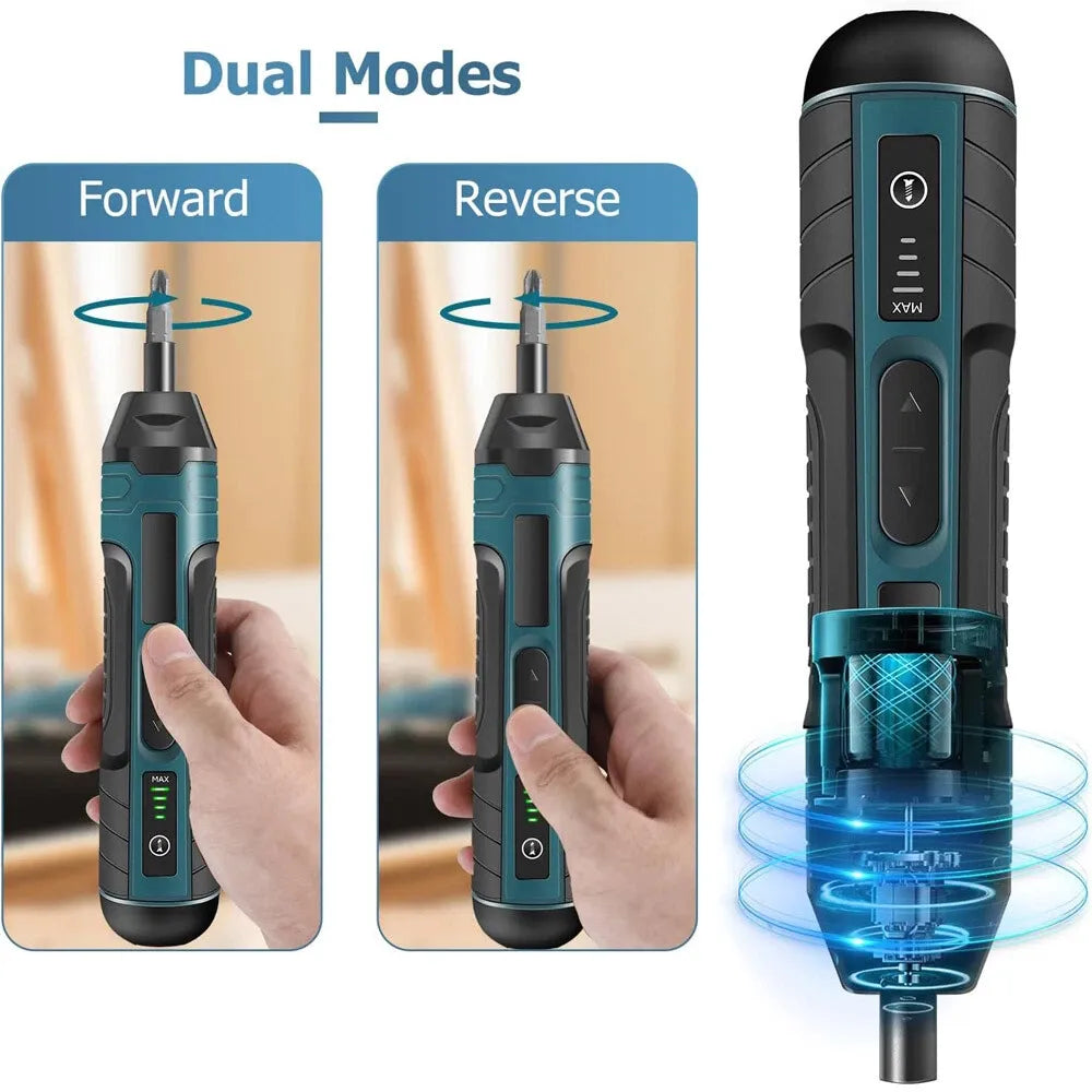 Cordless Electric Screwdriver 1300mah Multi-function